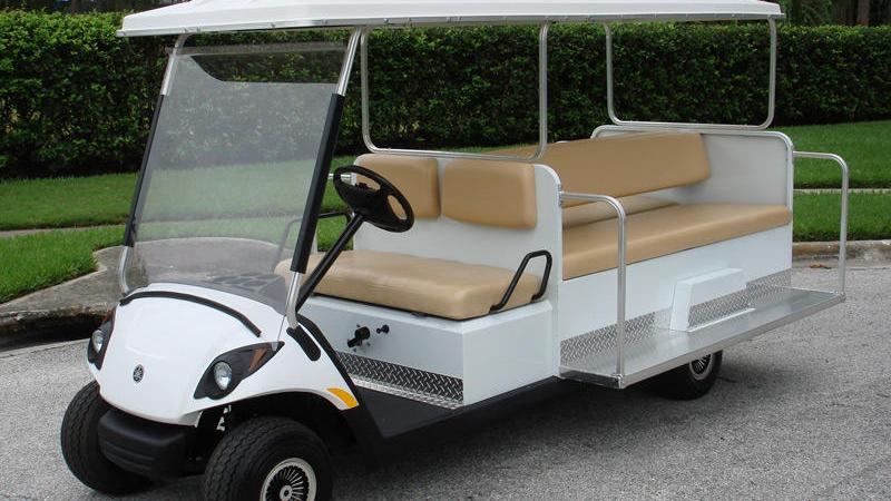 8 passenger golf cart