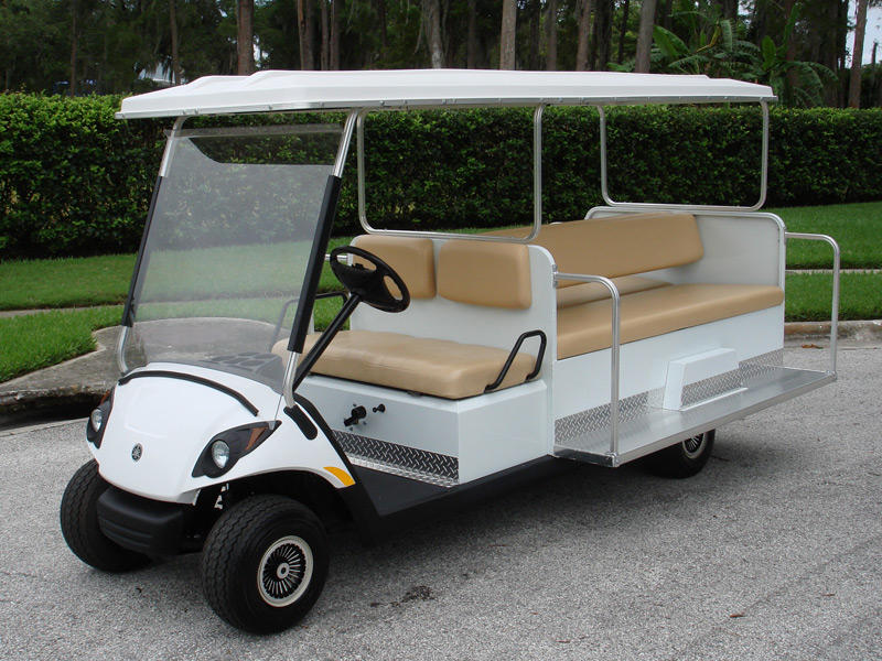 8 passenger golf cart